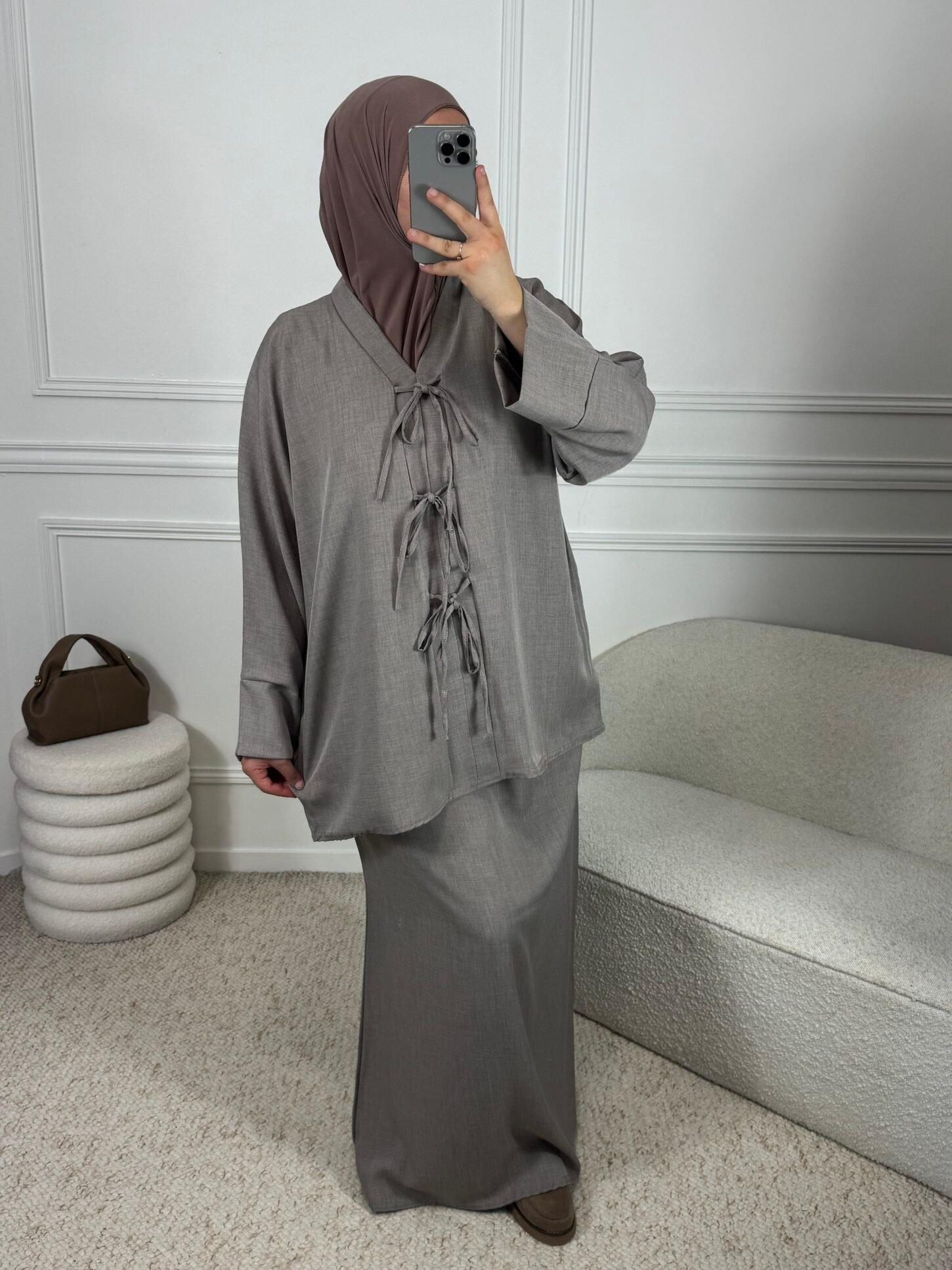 Set Raisa jupe - taupe