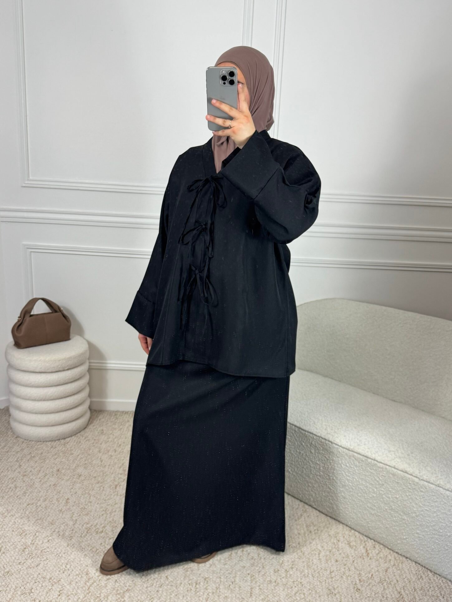 Set Raisa jupe - noir