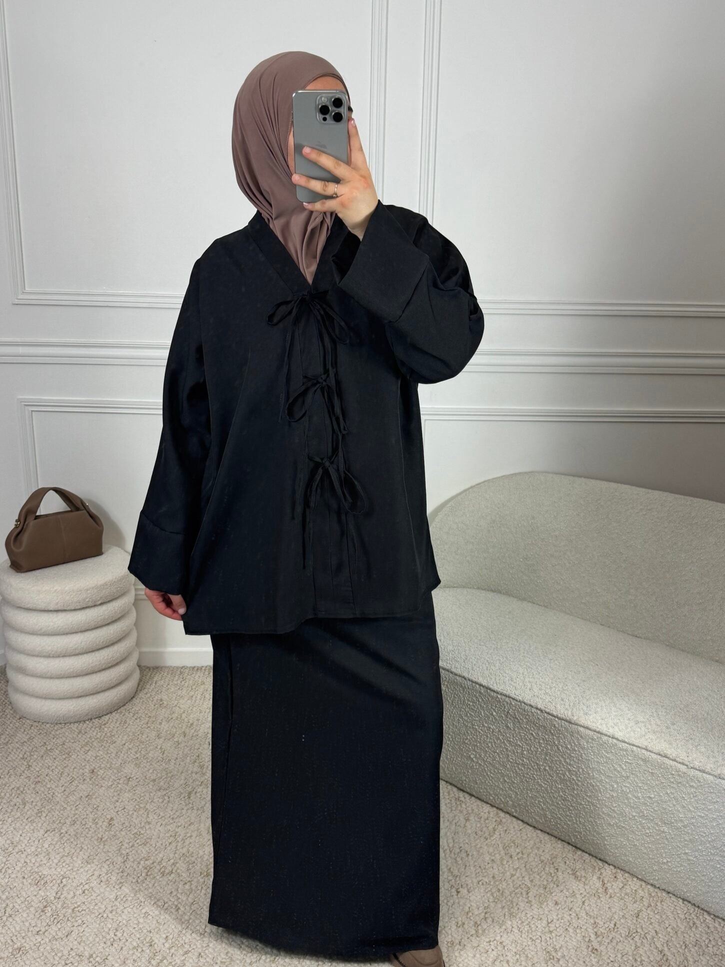 Set Raisa jupe - noir – Image 2