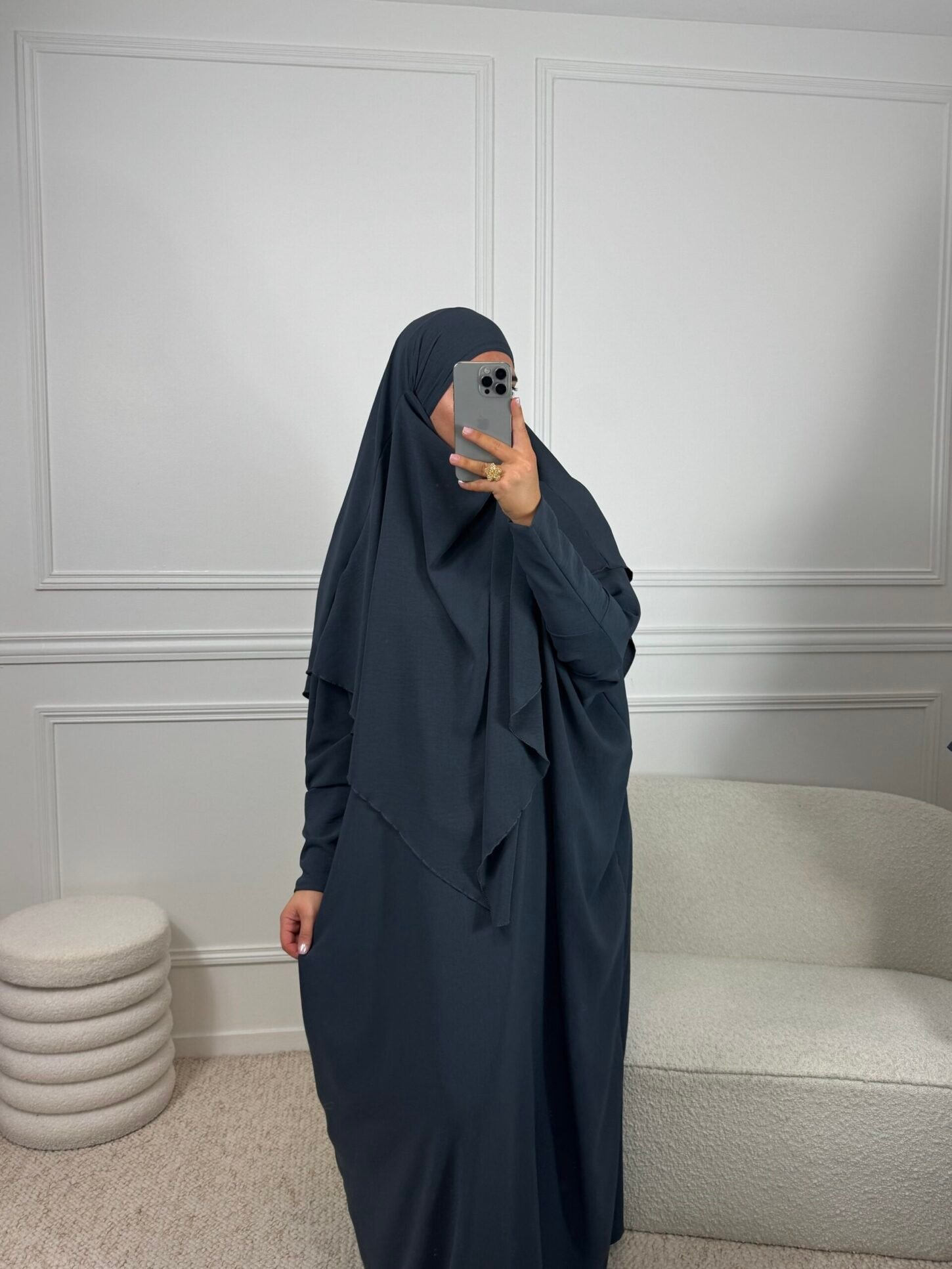 khimar/Abaya jazz - anthracite