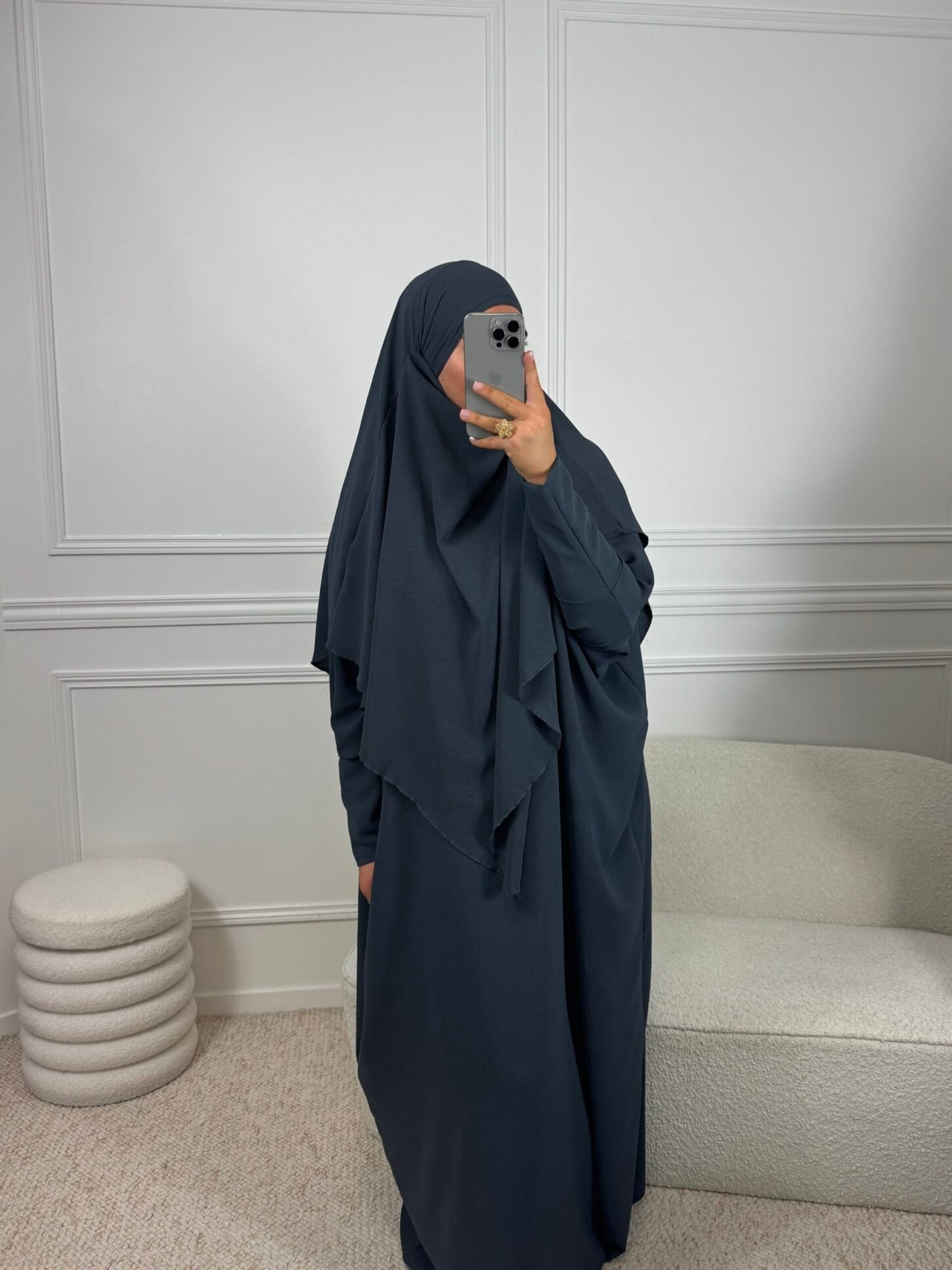 khimar/Abaya jazz - anthracite – Image 2