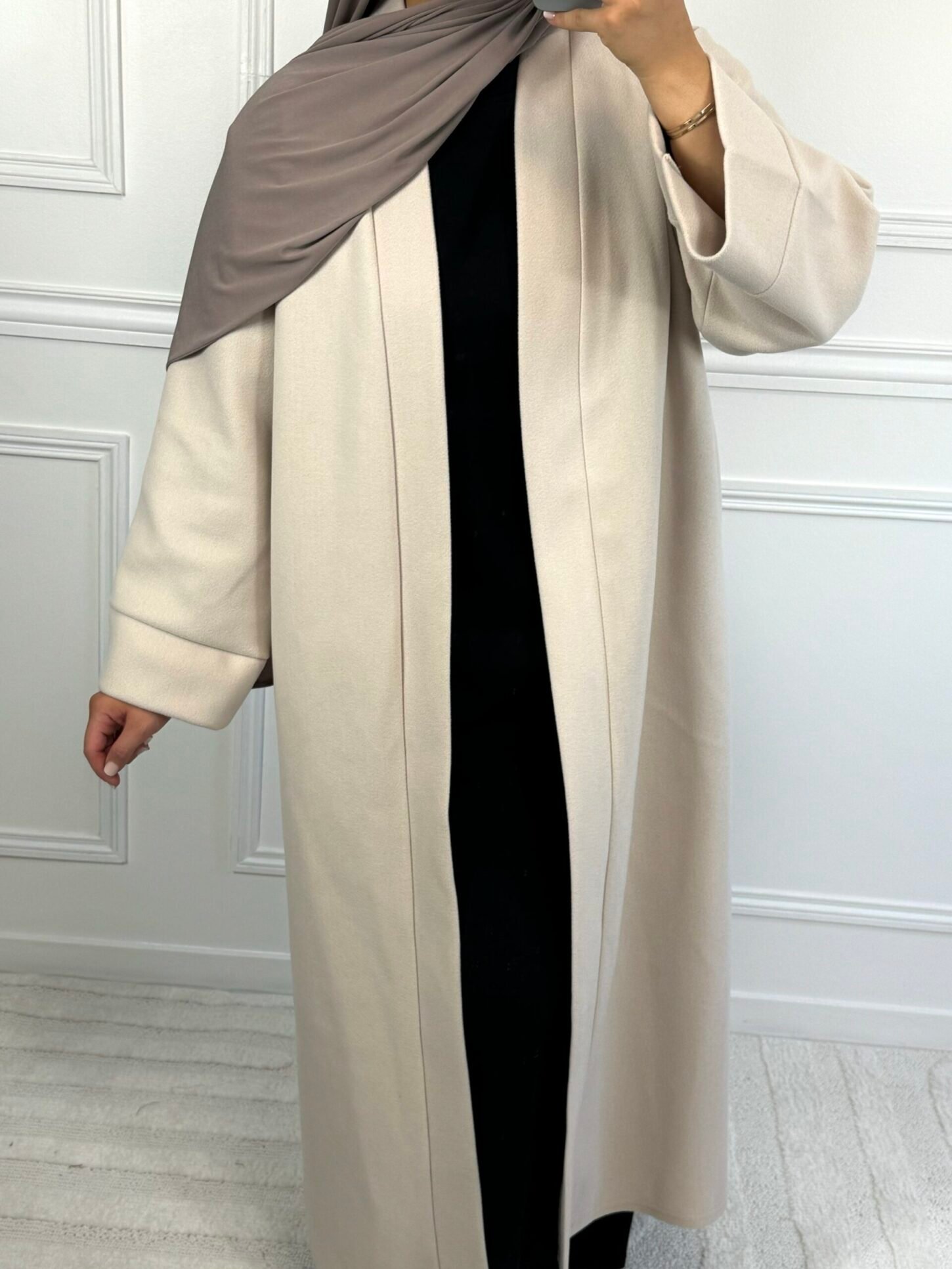 Manteau Soun - beige – Image 2