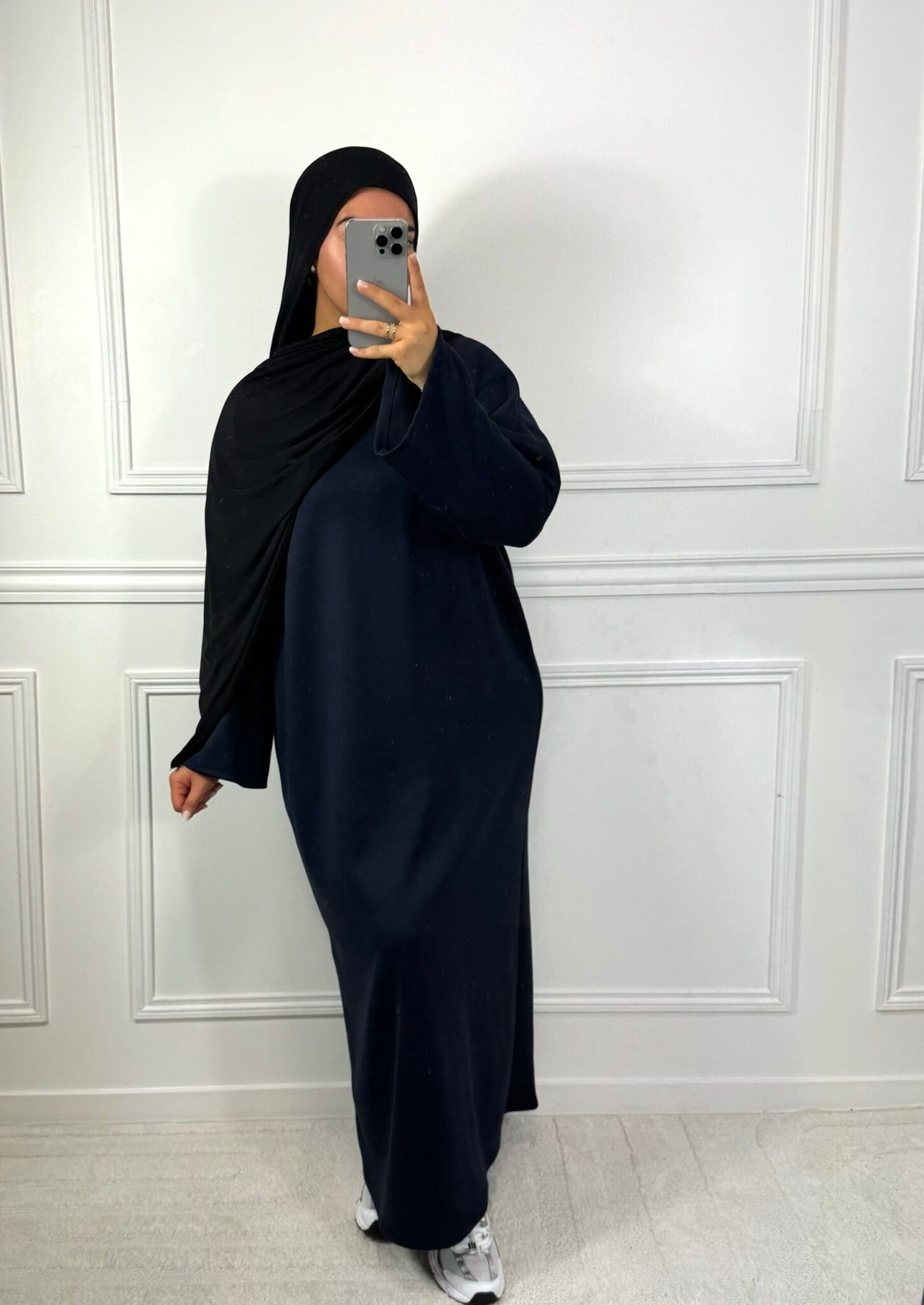 Abaya pull  - bleu marine