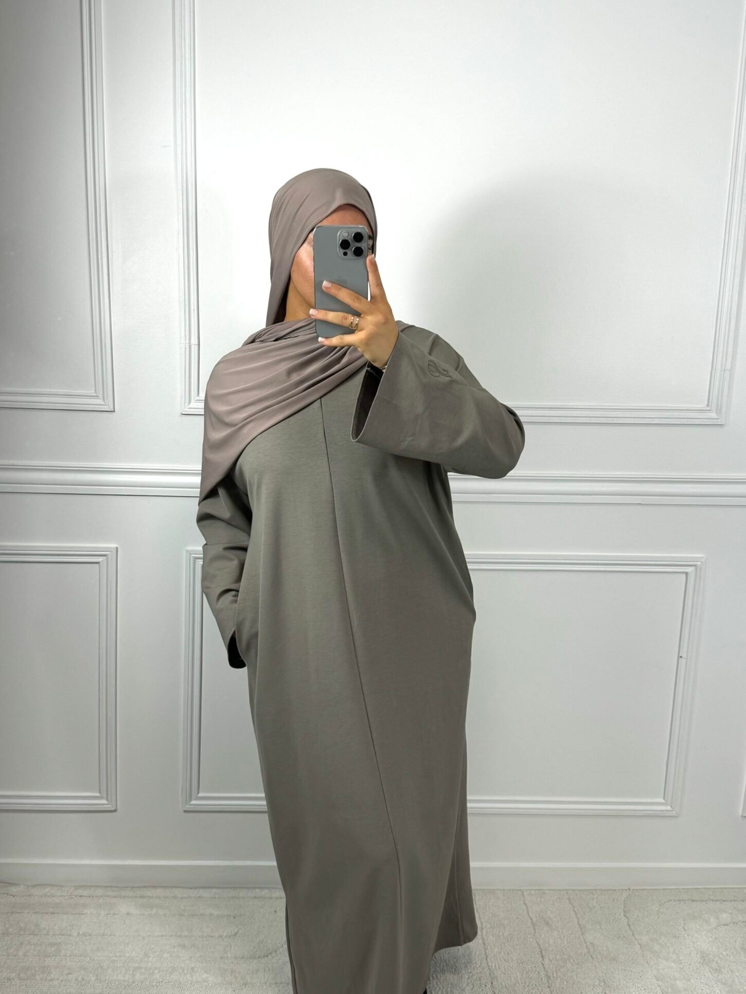 Abaya signature - taupe