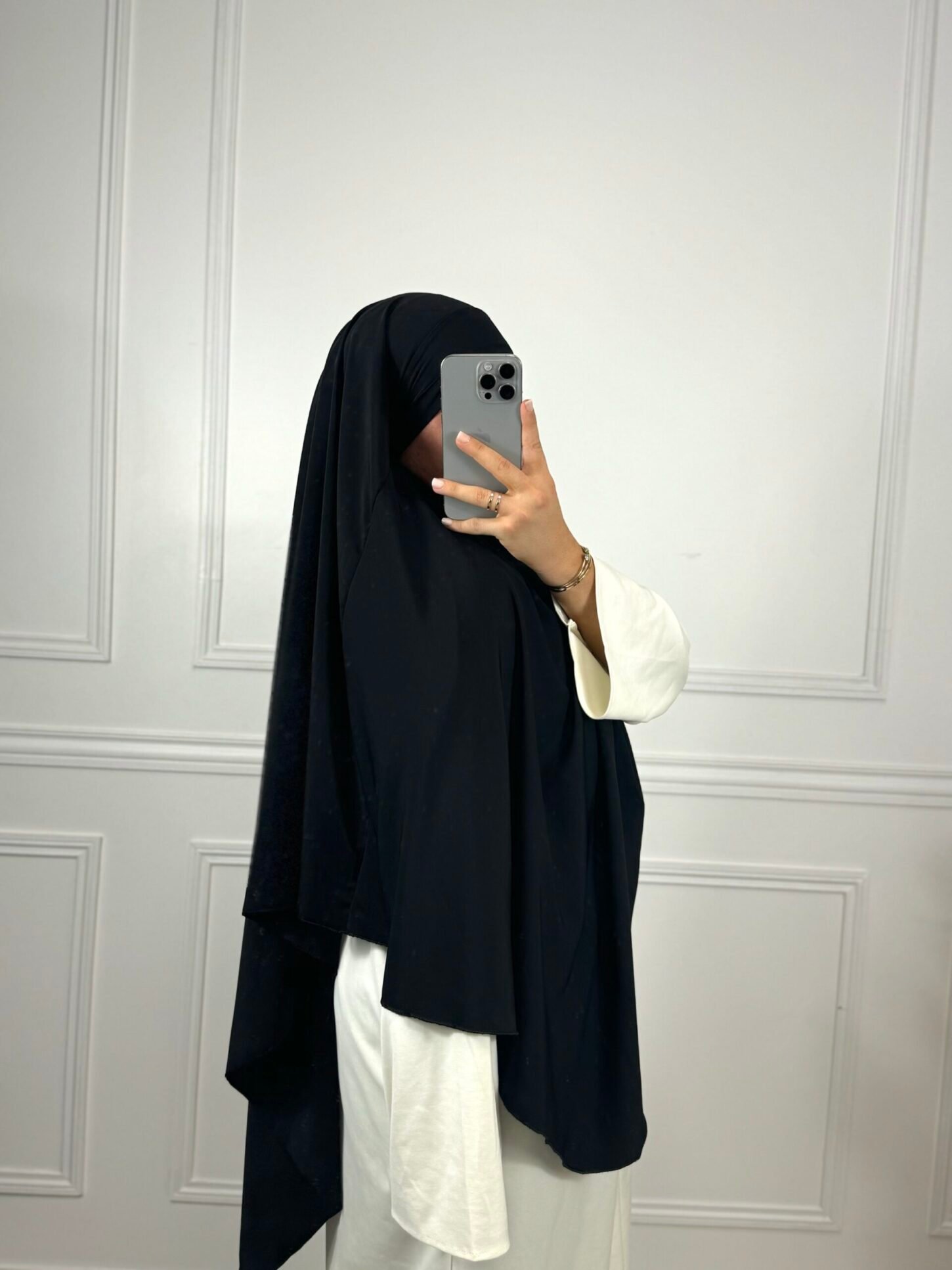 Khimar sdm - noir – Image 2