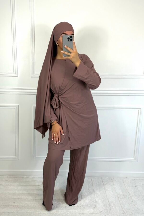 burkini – vieux rose