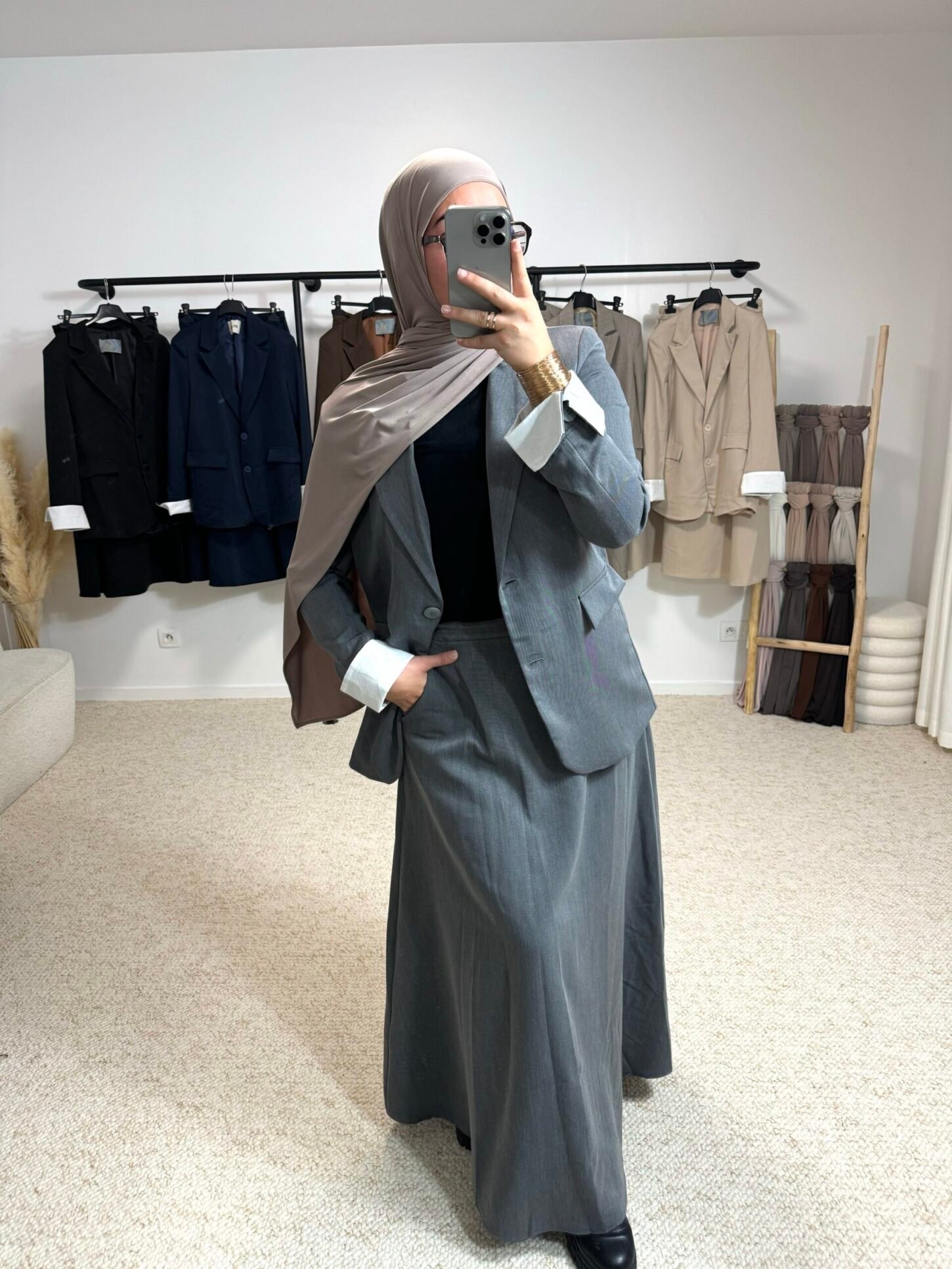 Ensemble tailleur - gris – Image 2
