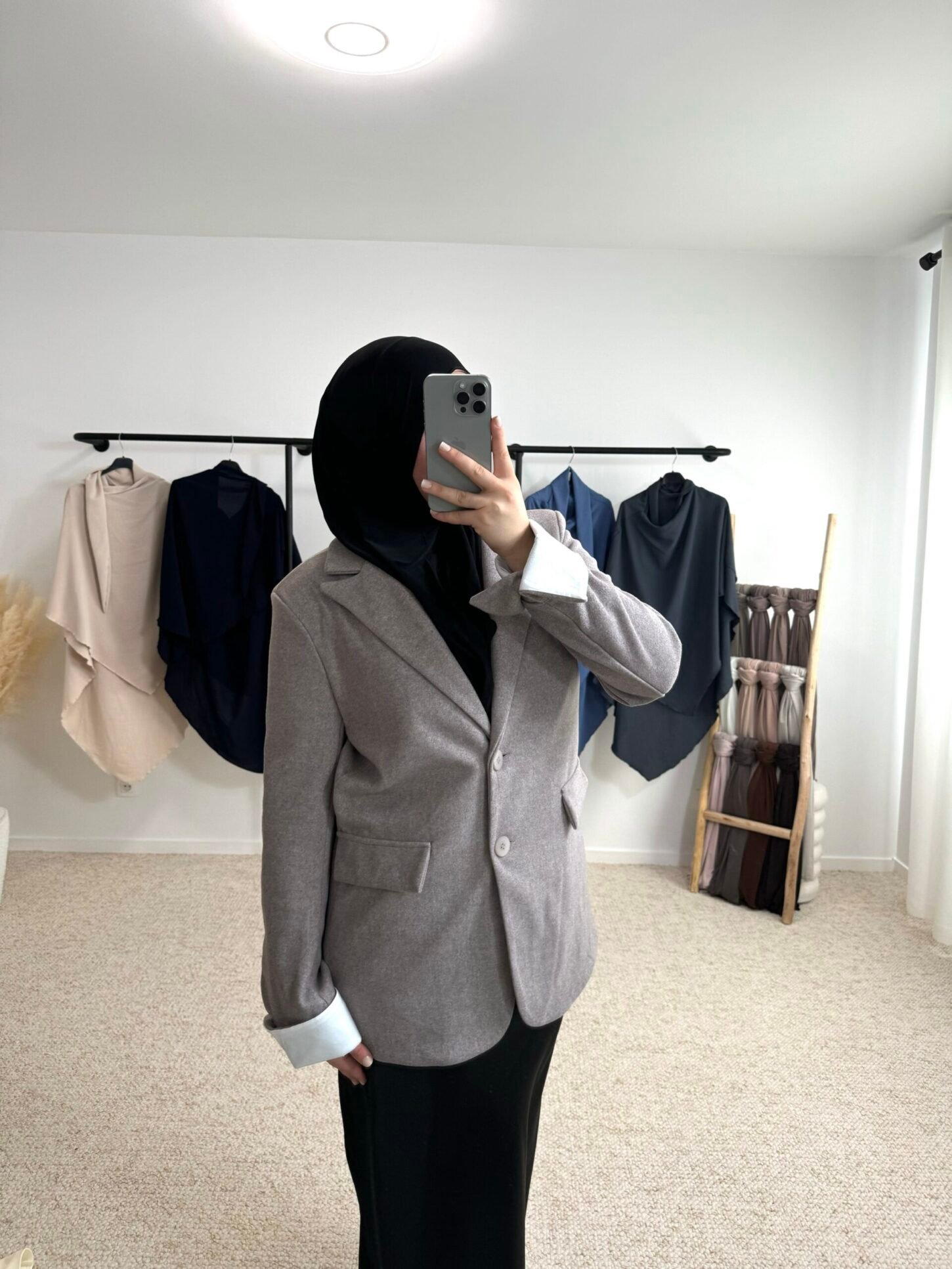 Blazer daim - beige