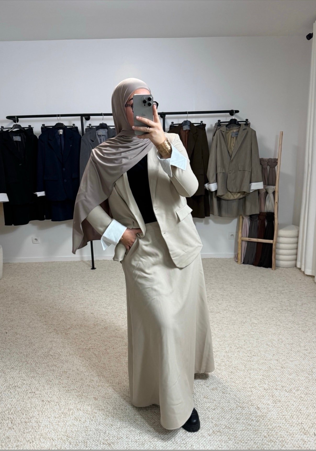 Ensemble tailleur - beige