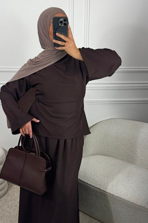 Set rawha – marron