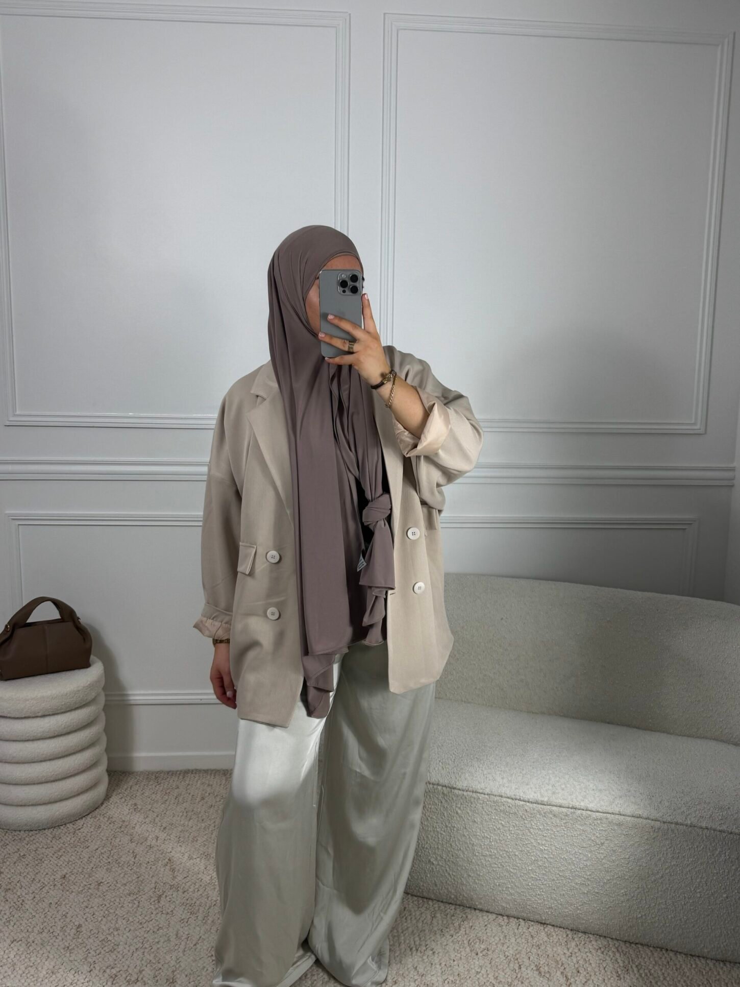 Blazer oversize+  - beige – Image 2