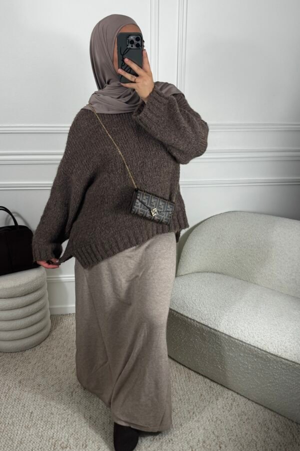 Pull sarya – taupe