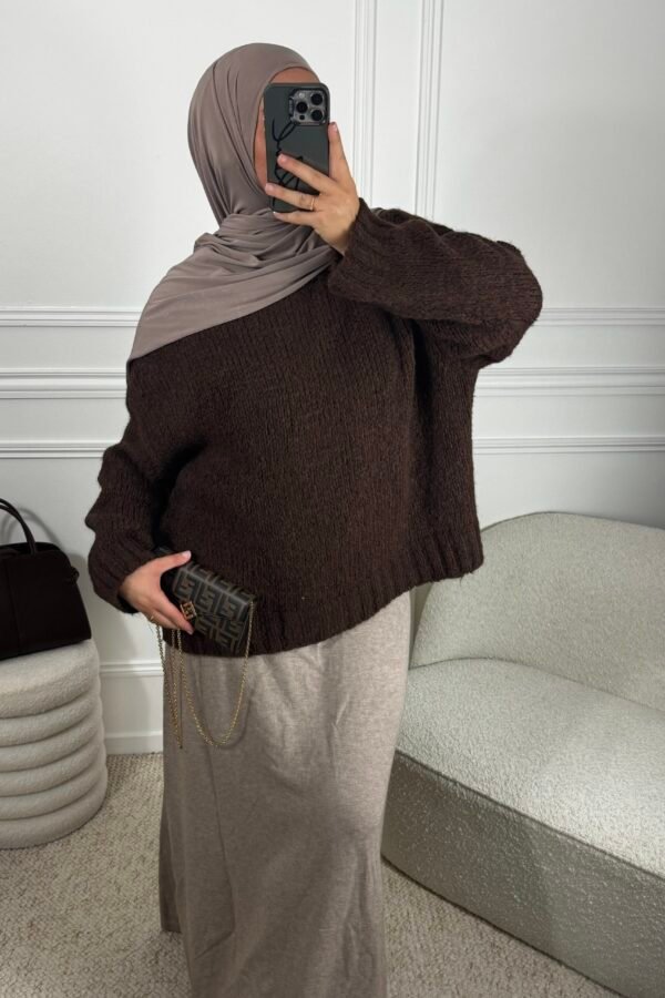 Pull sarya – marron