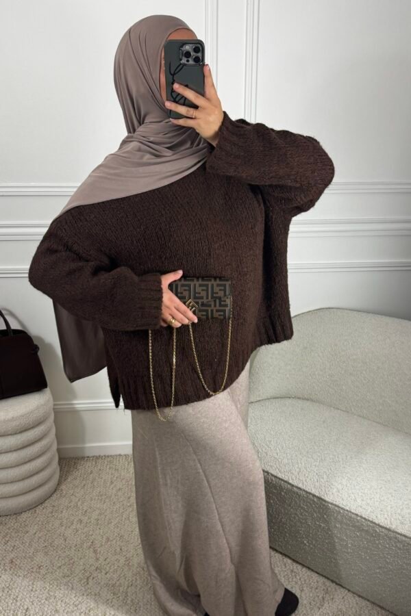 Pull sarya – marron