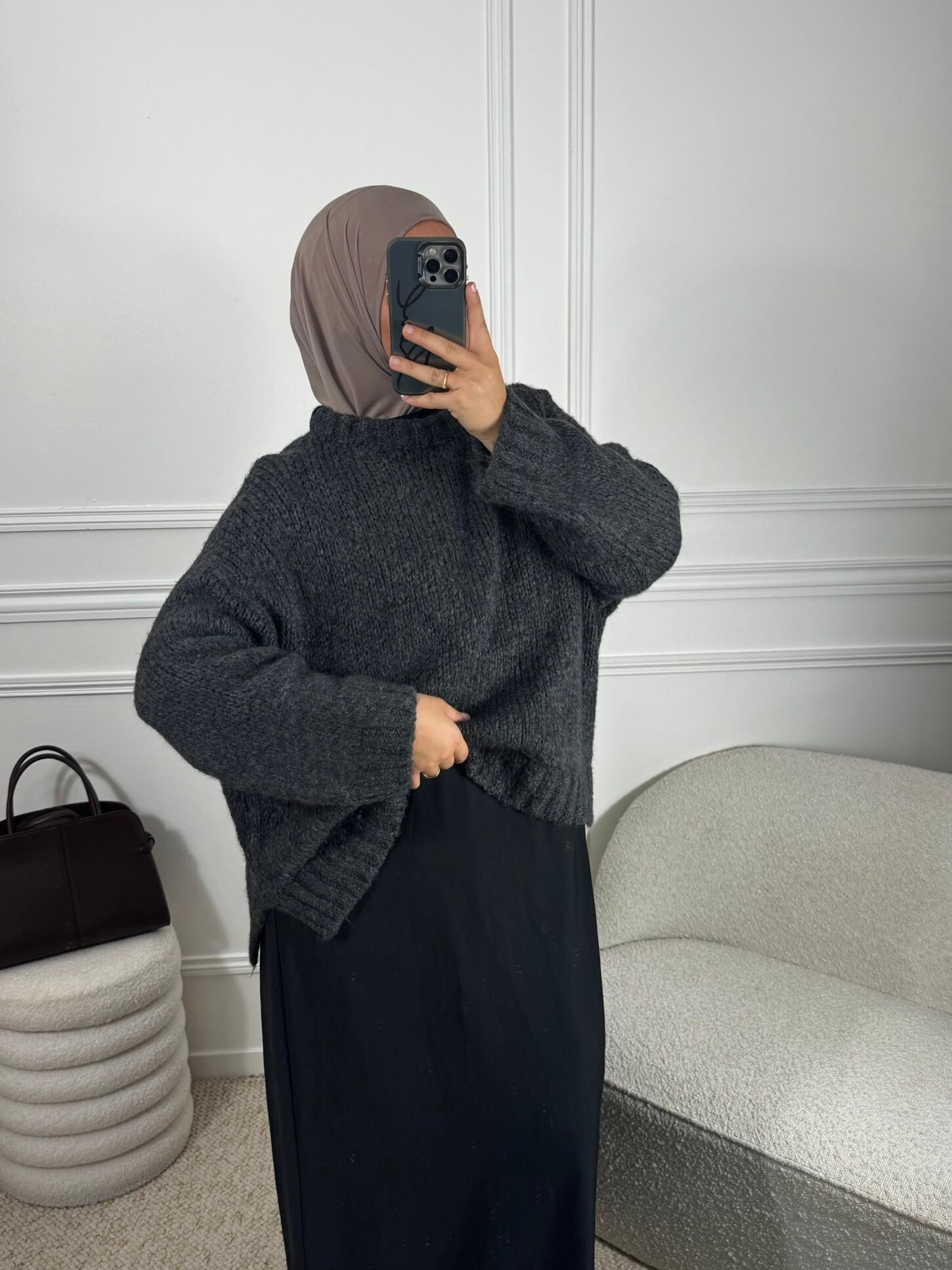 Pull sarya - gris – Image 3