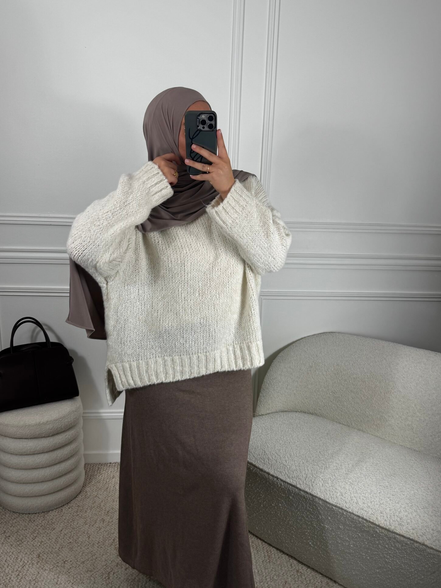 Pull sarya - beige – Image 2
