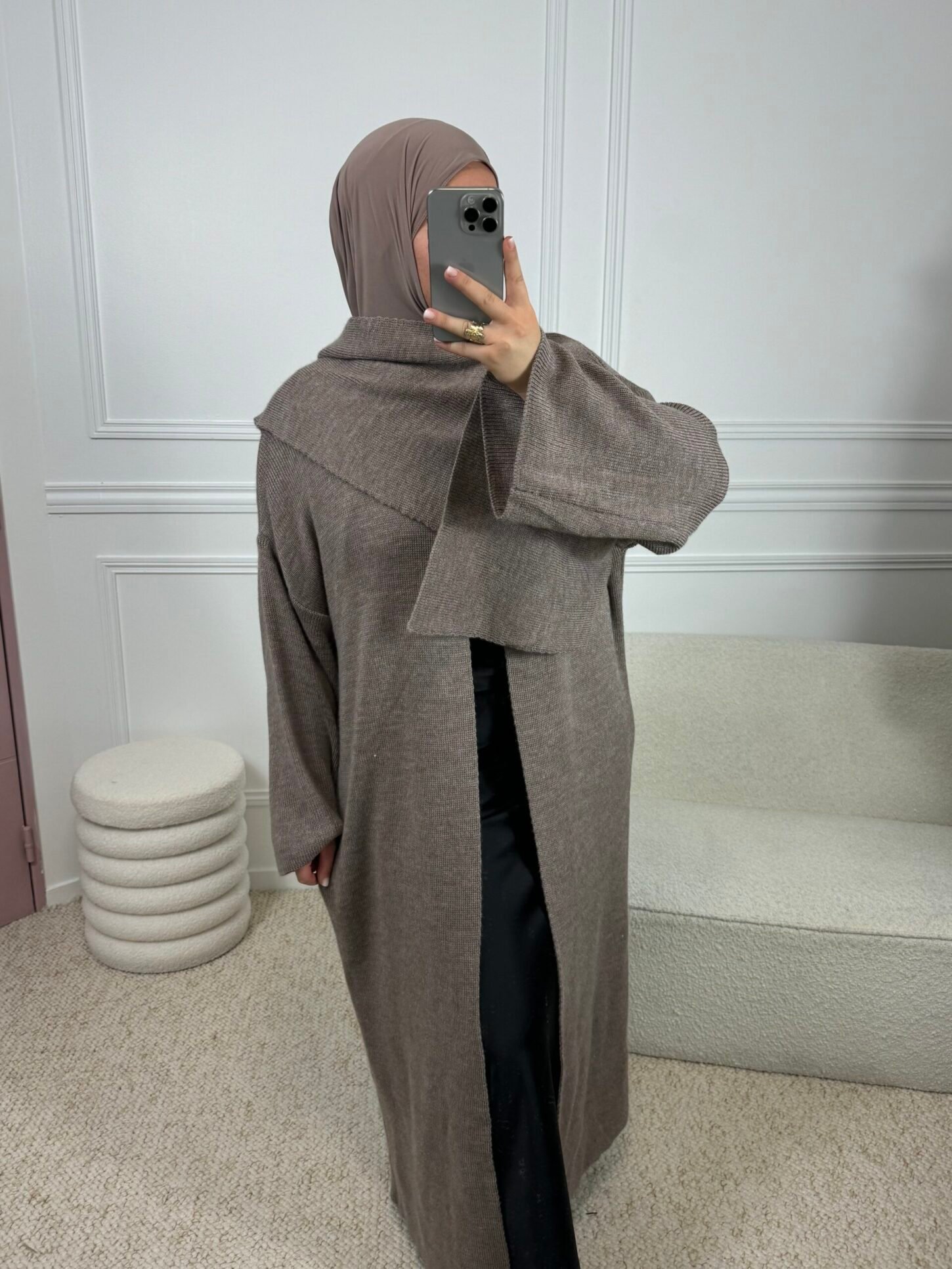 Kimono Tahara Taupe – Image 2