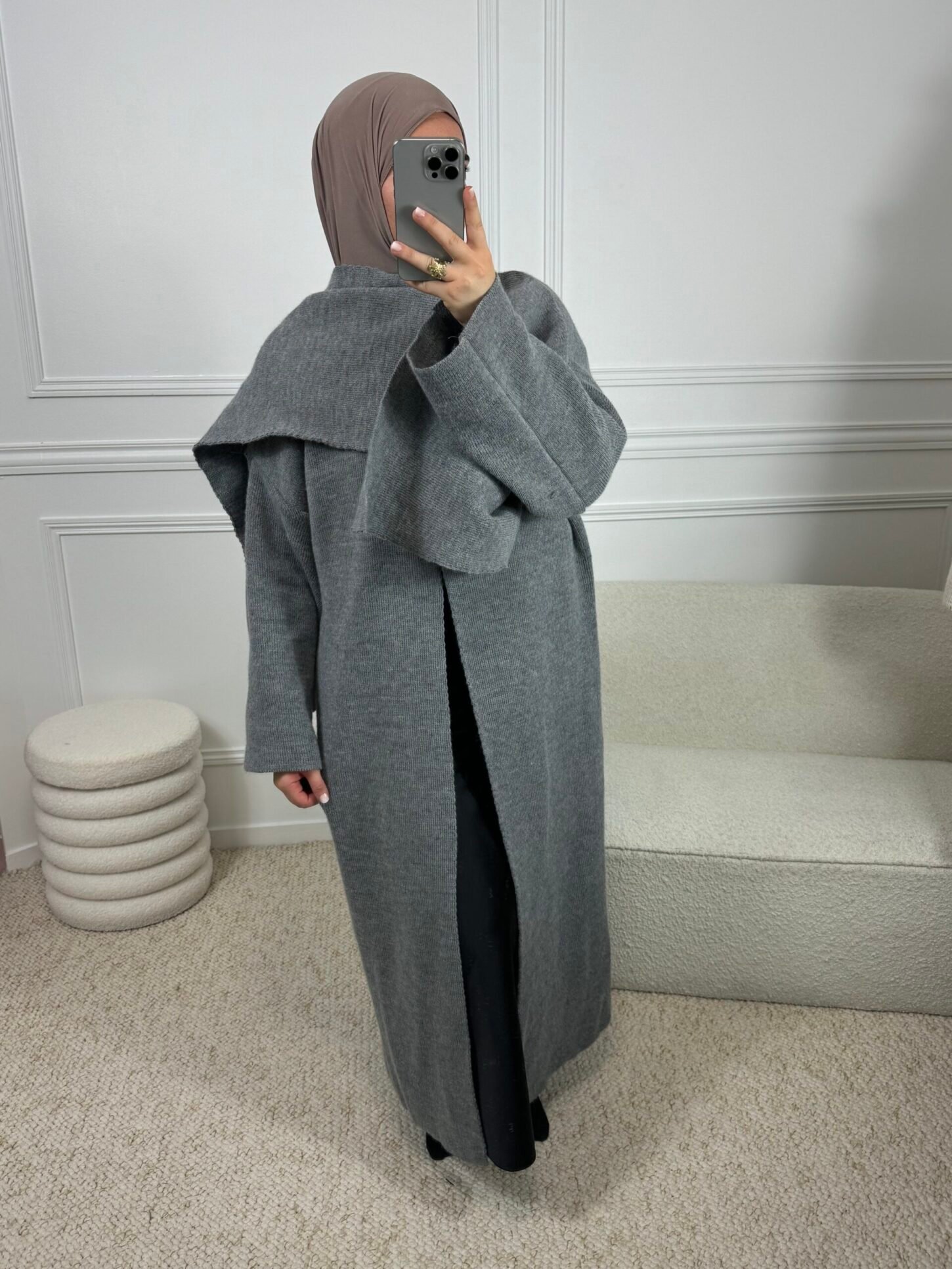 Kimono Tahara Anthracite – Image 2