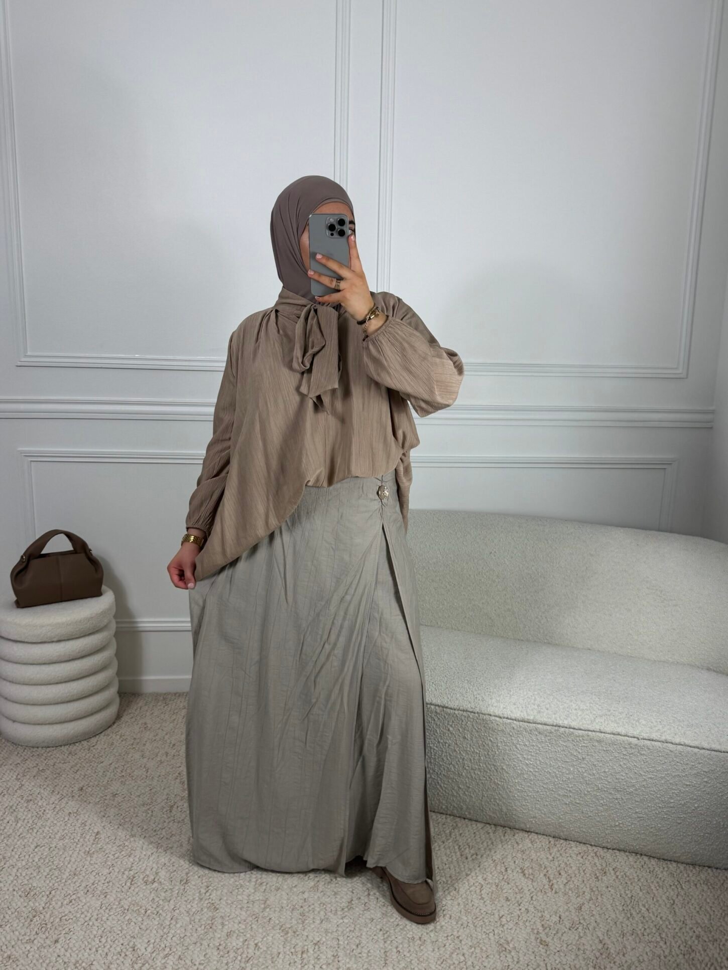 Jupe Bahia - Taupe – Image 2