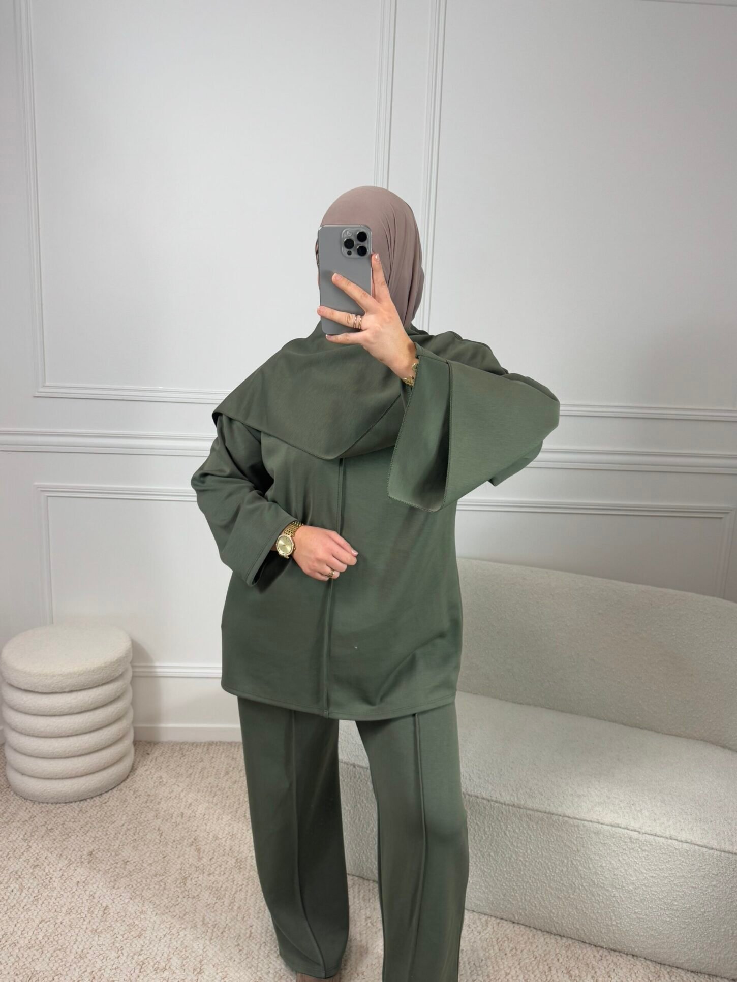 Ensemble Cape - Kaki