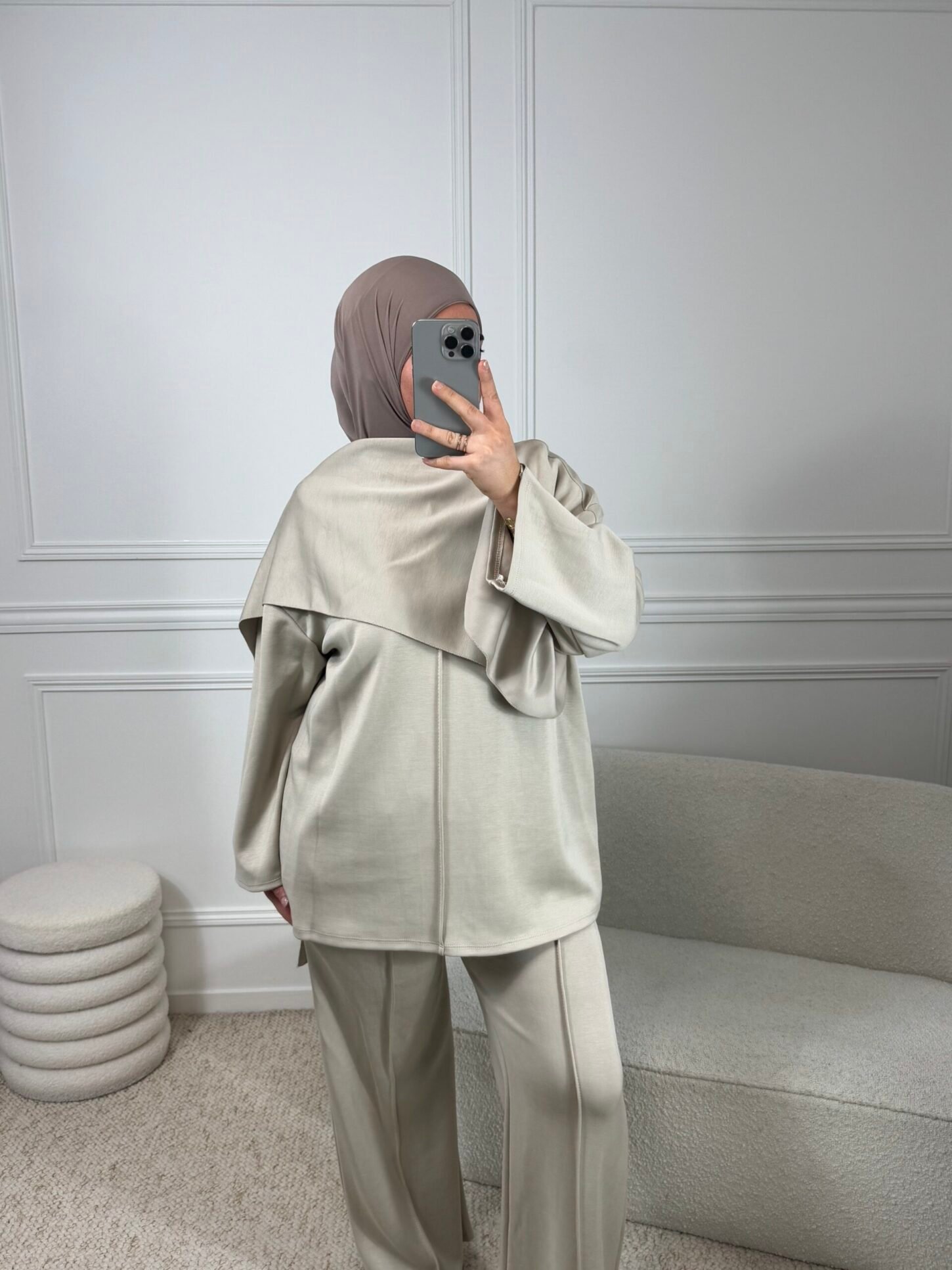 Ensemble Cape - Beige – Image 2