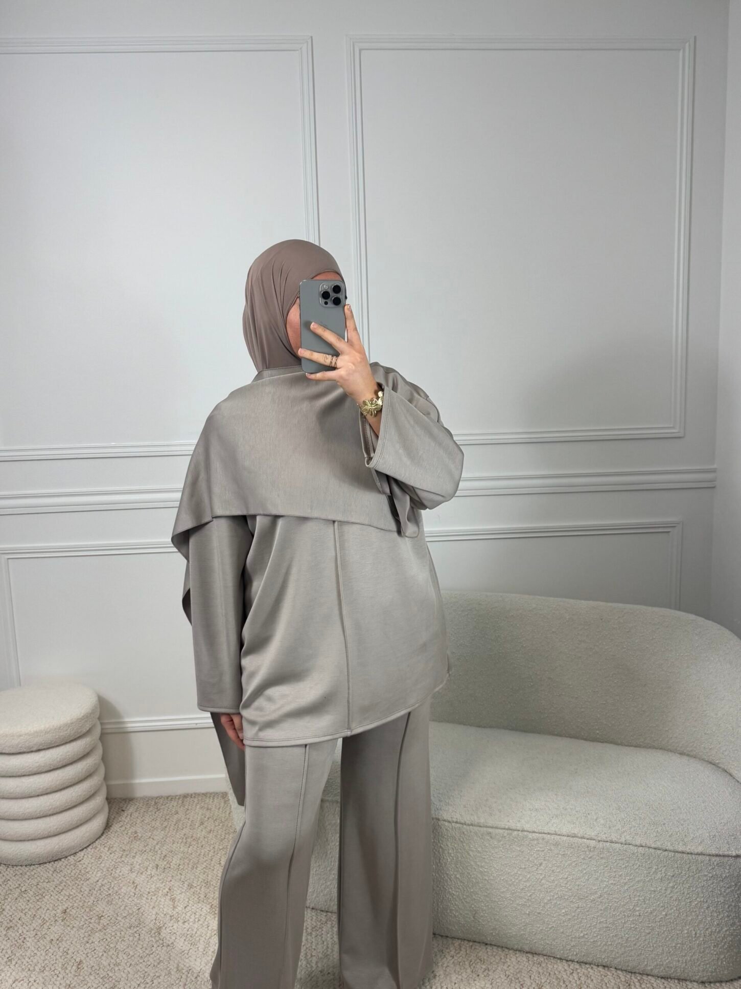 Ensemble Cape - Taupe – Image 3