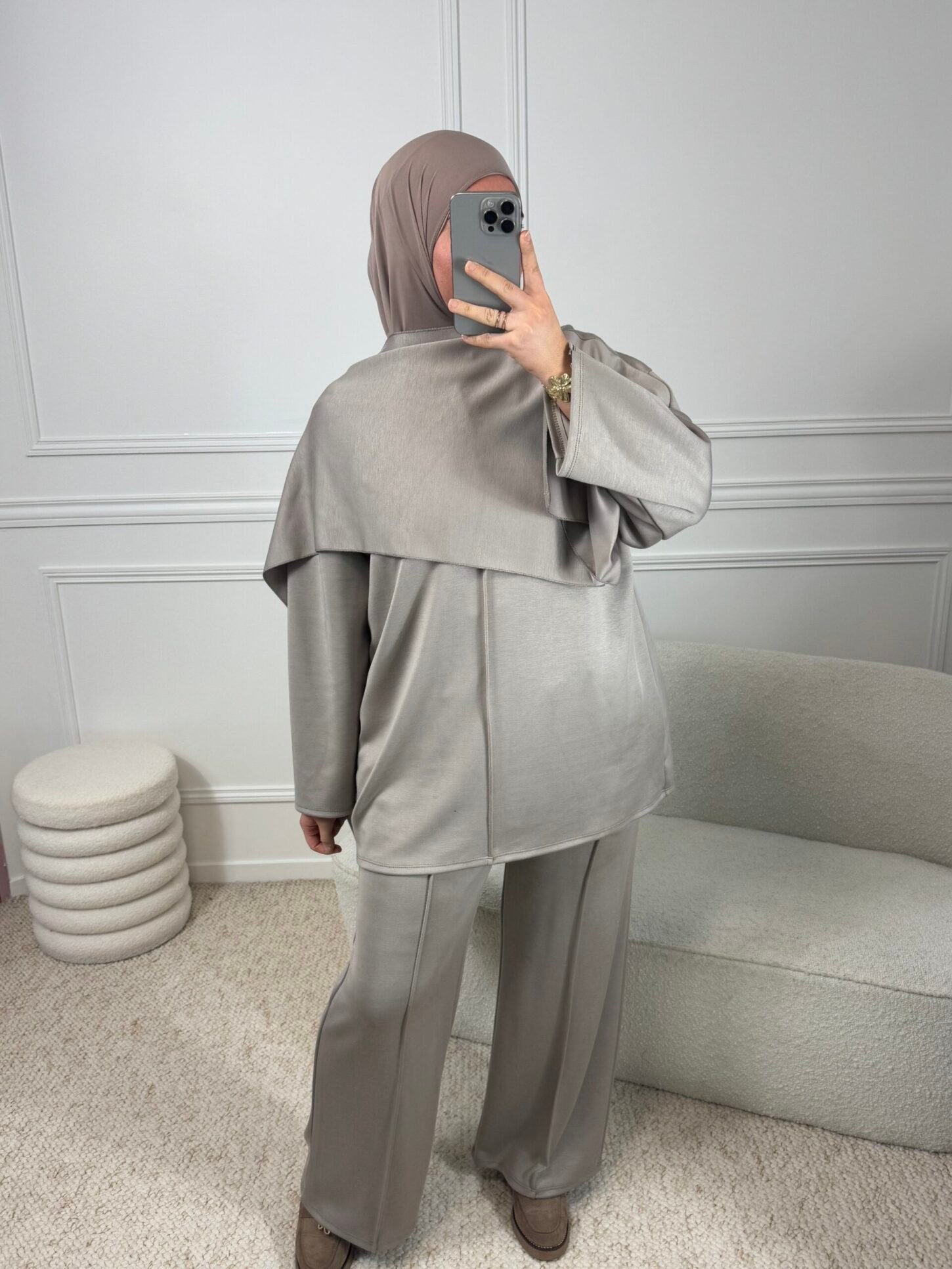 Ensemble Cape - Taupe – Image 2