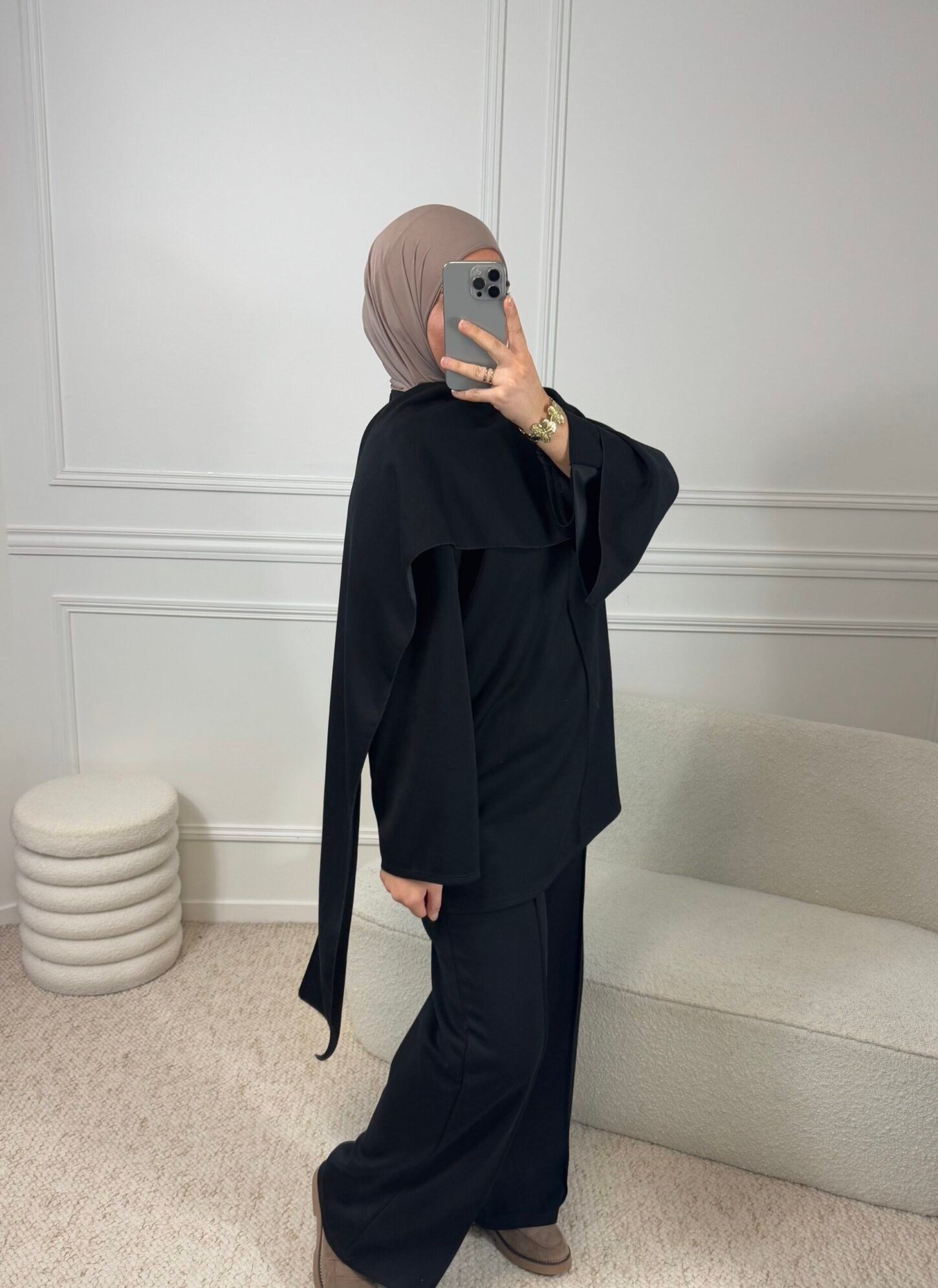 Ensemble Cape - Noir – Image 2