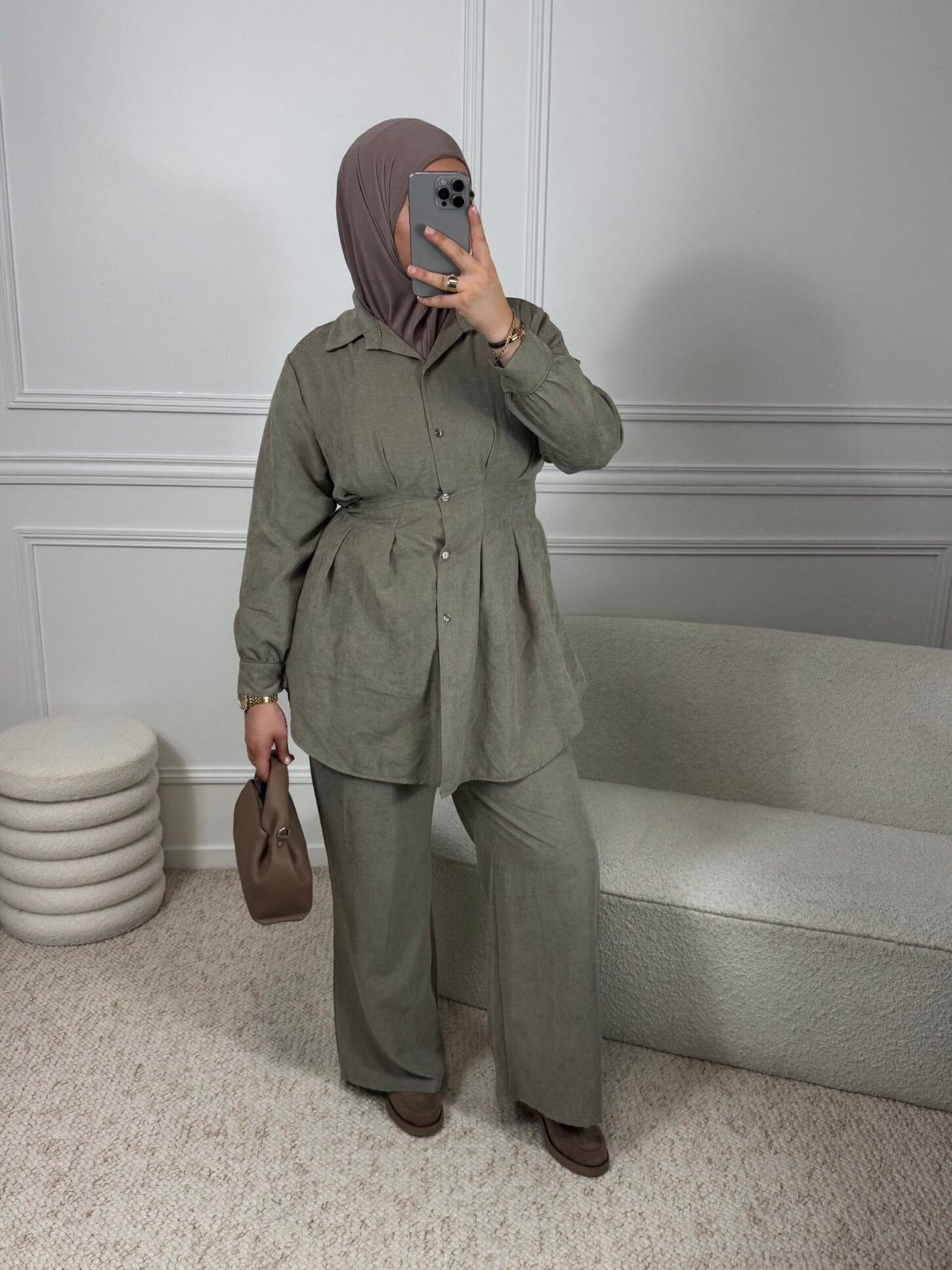 Ensemble Layali - kaki