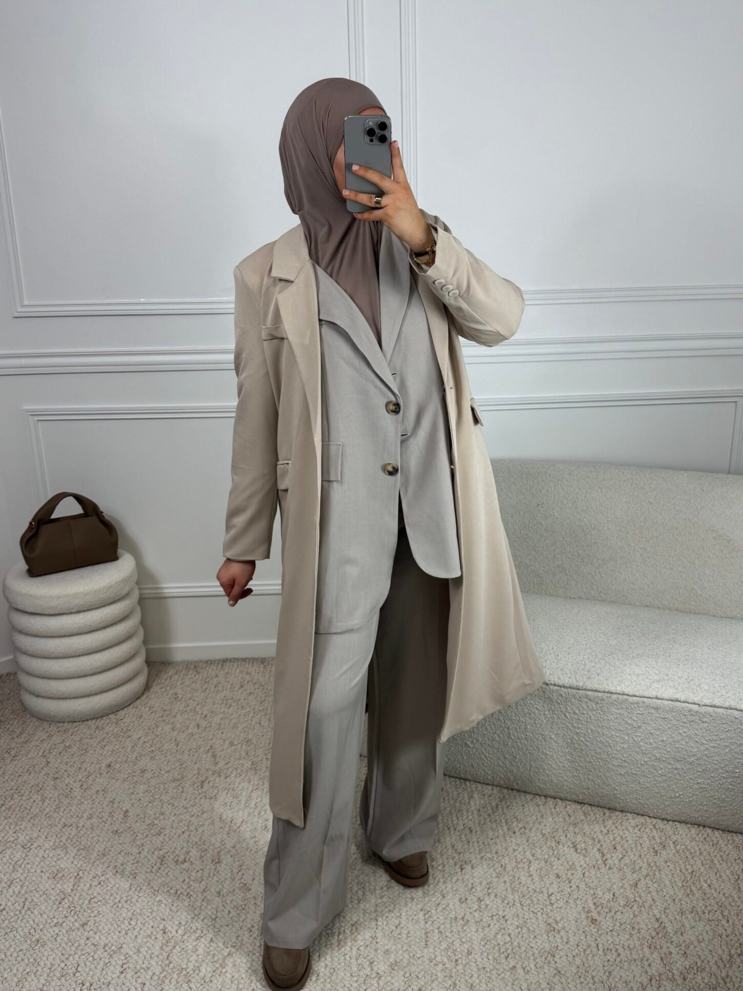 Manteau Blazer - beige