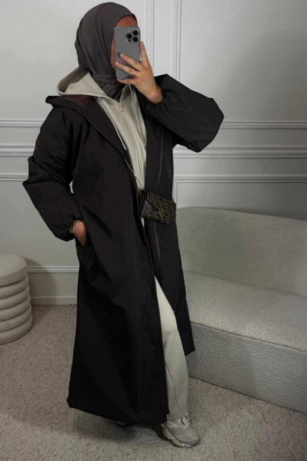 Parka matelassé – marron