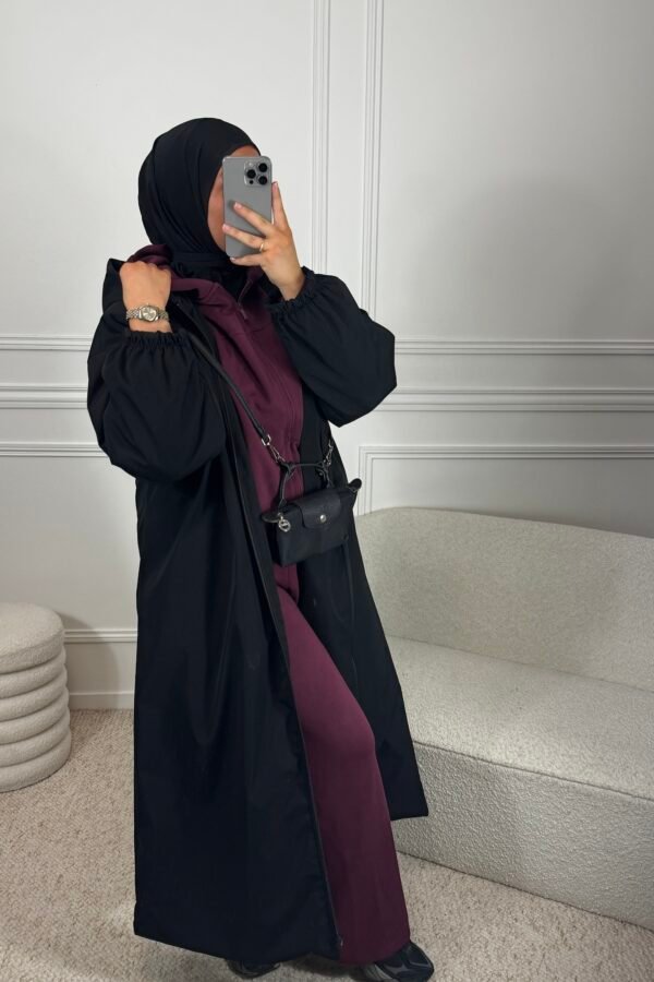 Parka matelassé – noir