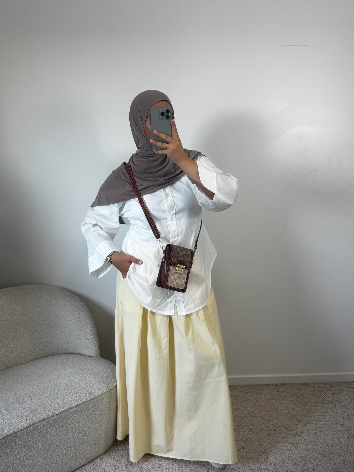 Chemise cintré - blanche – Image 2