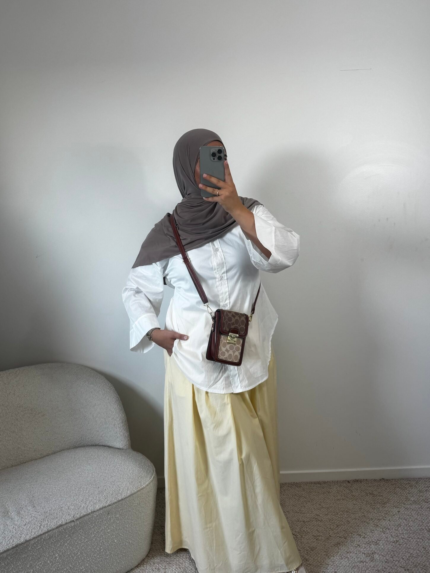 Chemise cintré - blanche