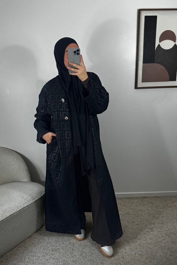 Kimono épais – noir