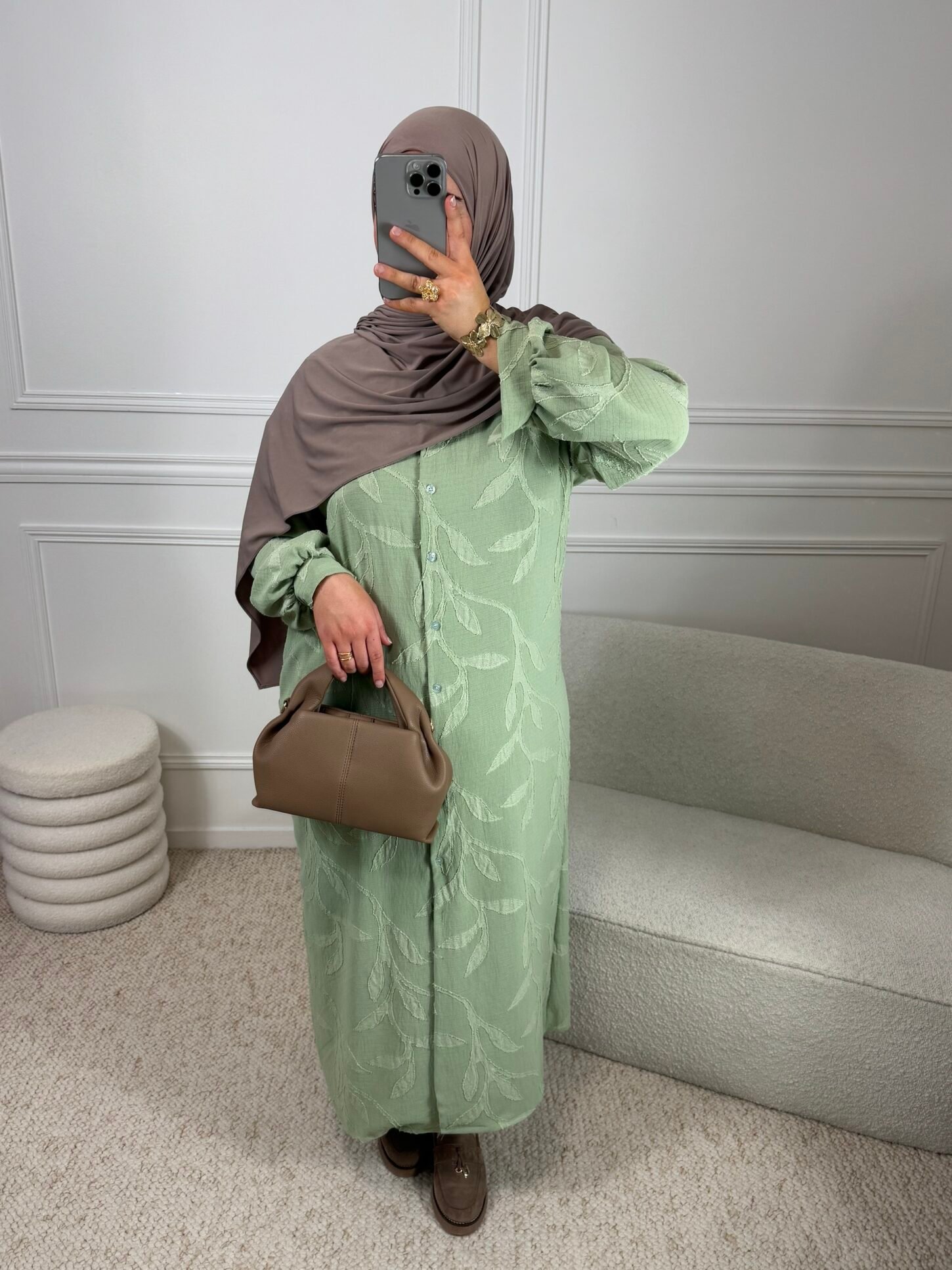 Abaya Warda - vert