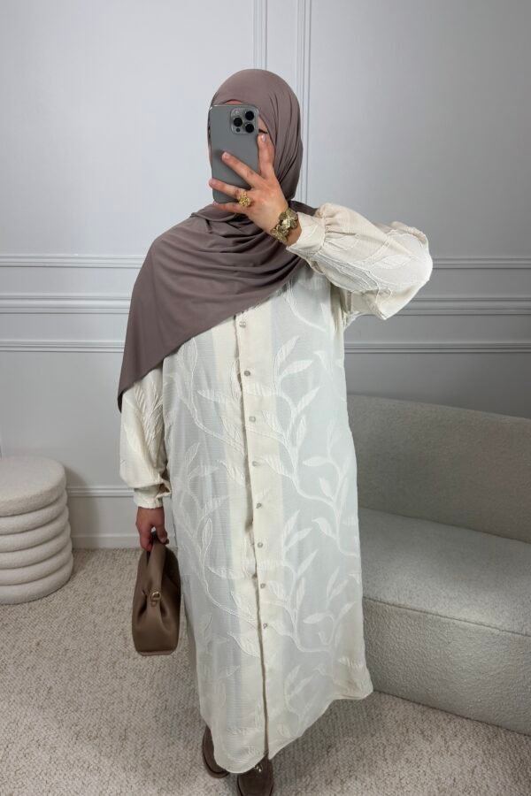 Abaya warda – nude