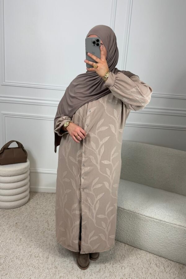 Abaya warda – beige