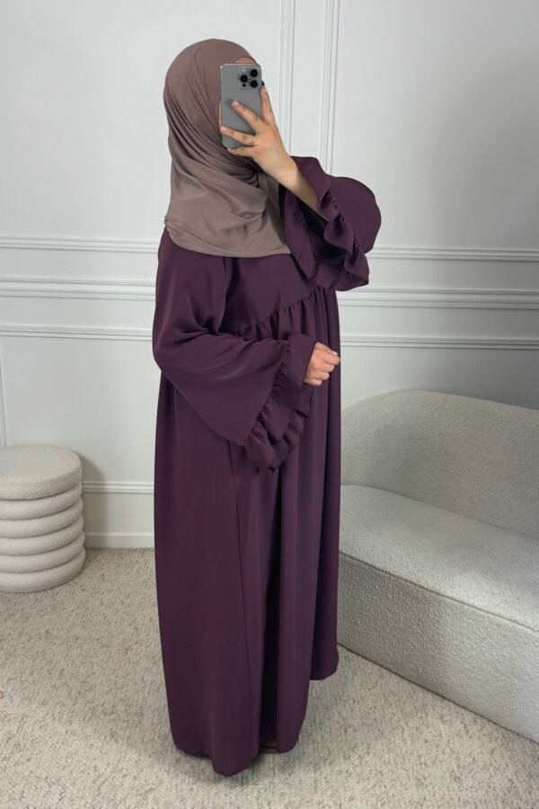 Abaya souhra – prune