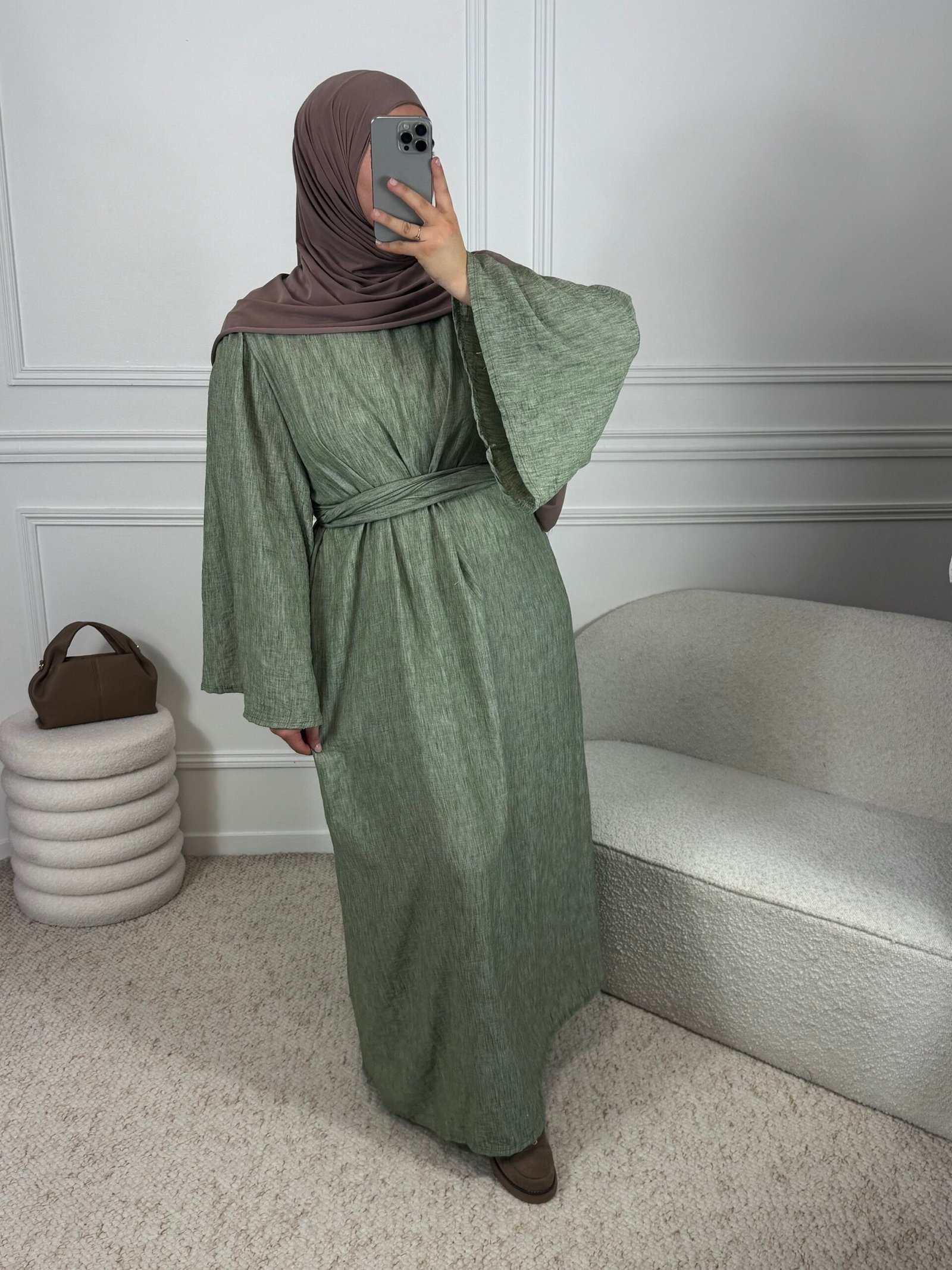 Abaya mahia - vert – Image 2
