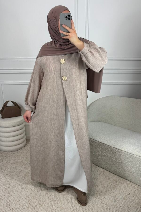 Kimono Nourhane – taupe