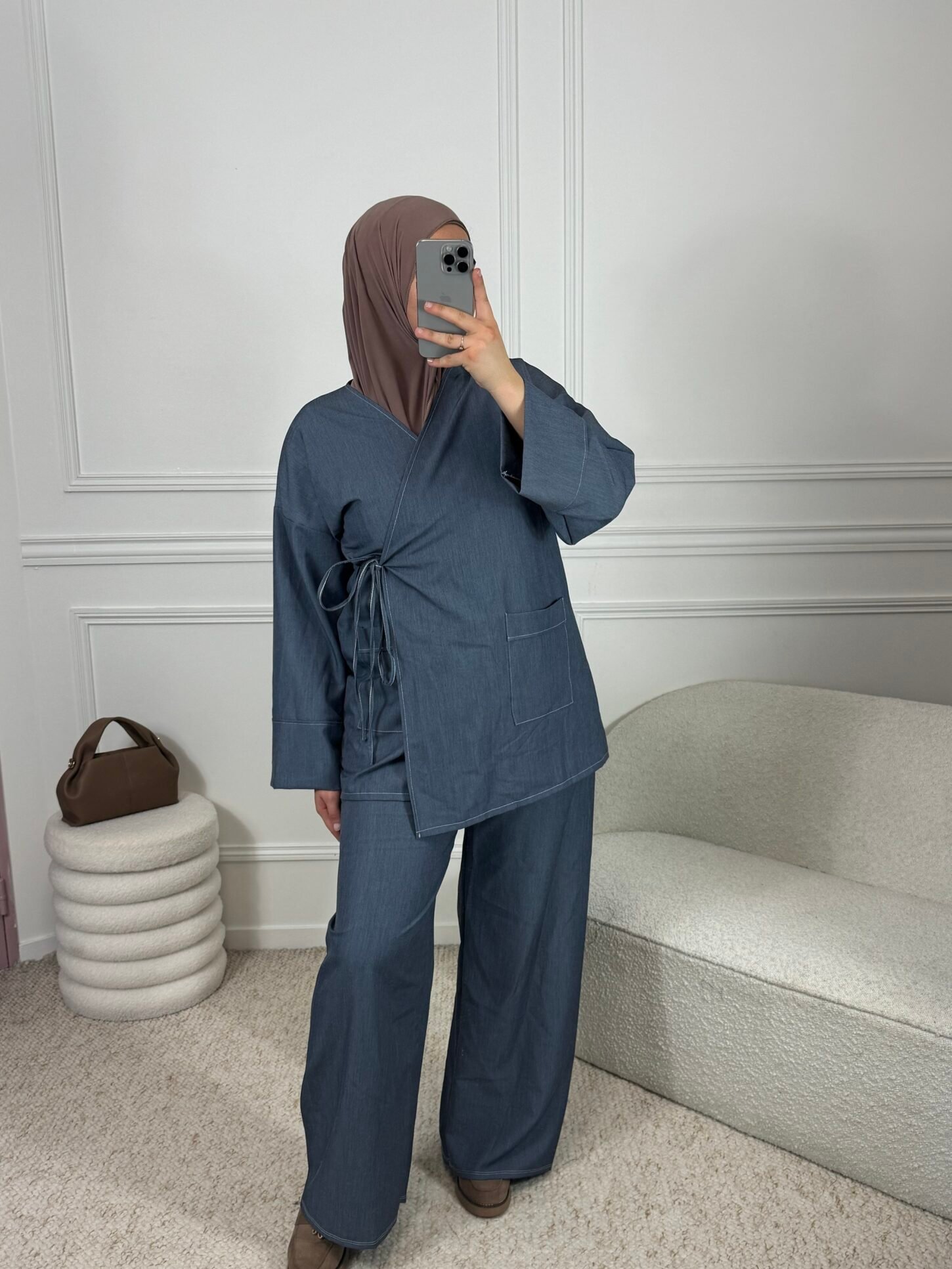 Set Effet Jean – bleu jean