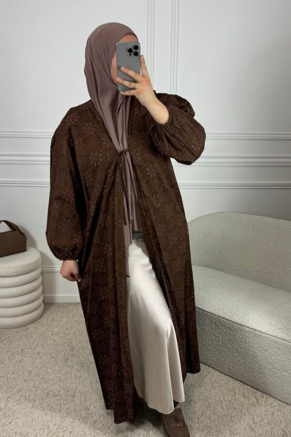 Kimono bohème – marron