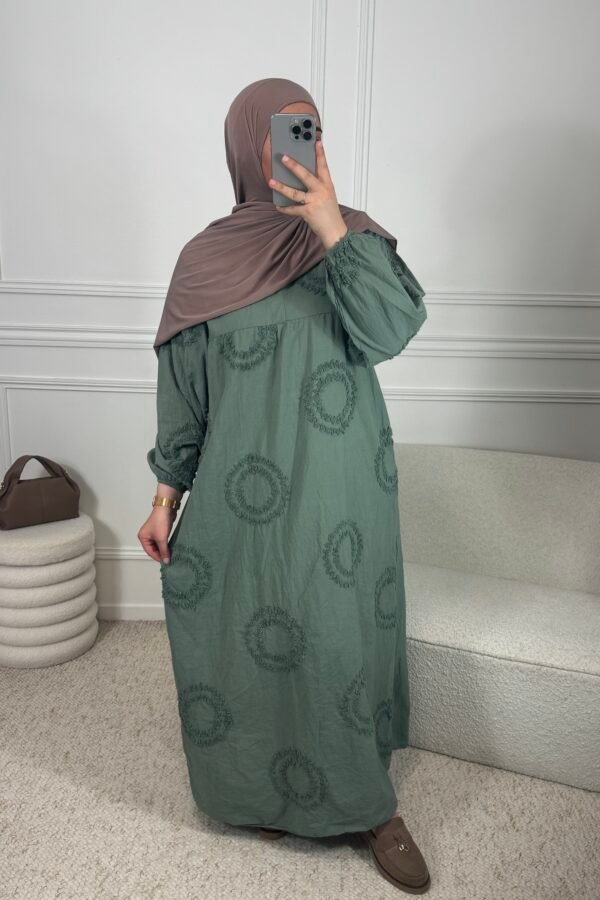 Abaya laya – kaki