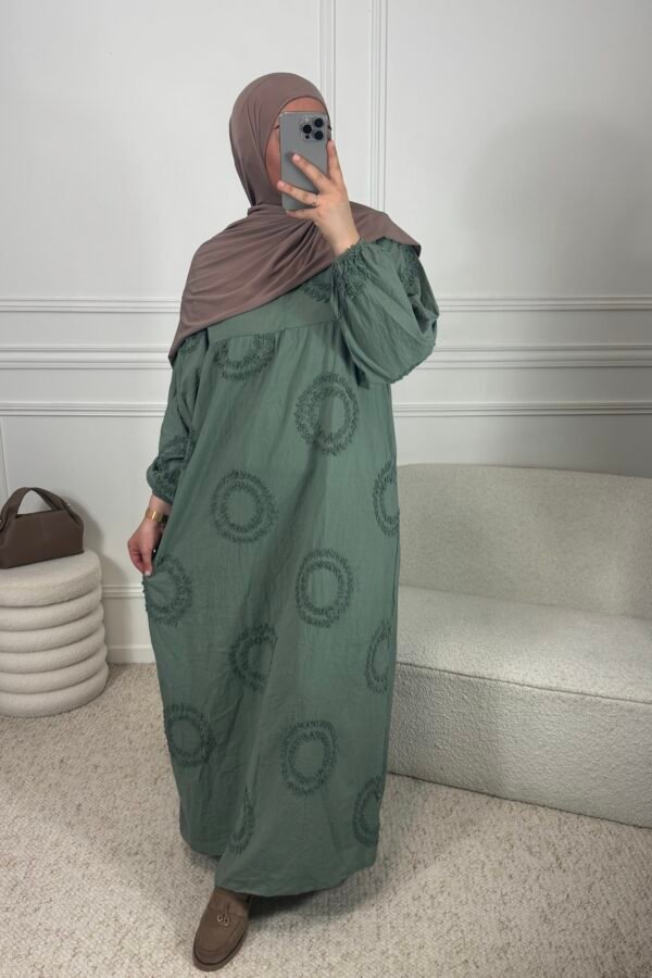 Abaya laya – kaki