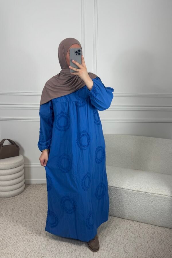 Abaya laya – bleu roi