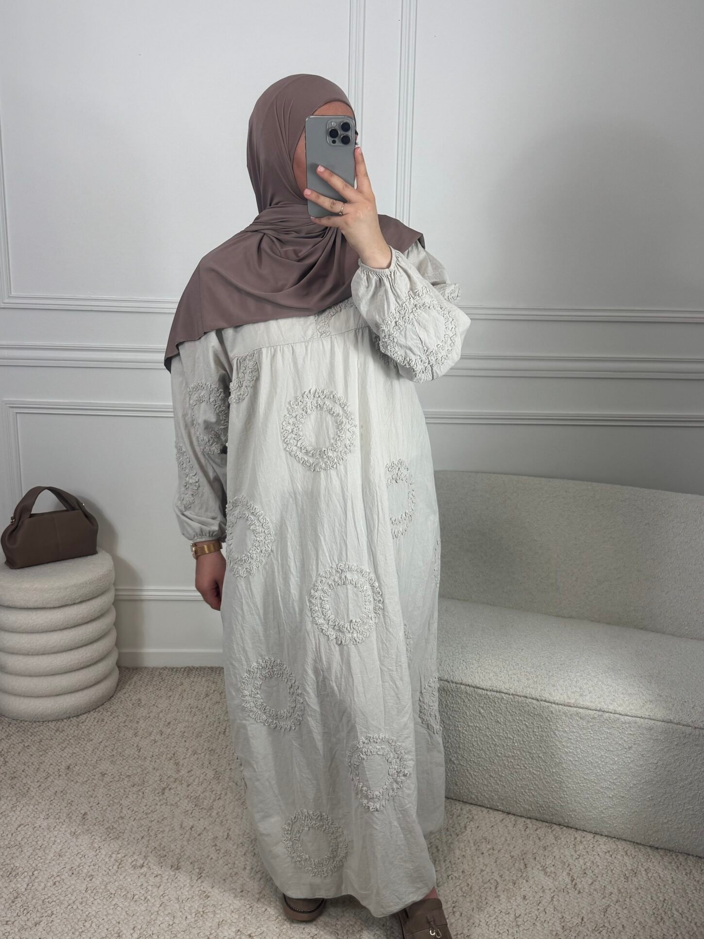 Abaya laya - beige