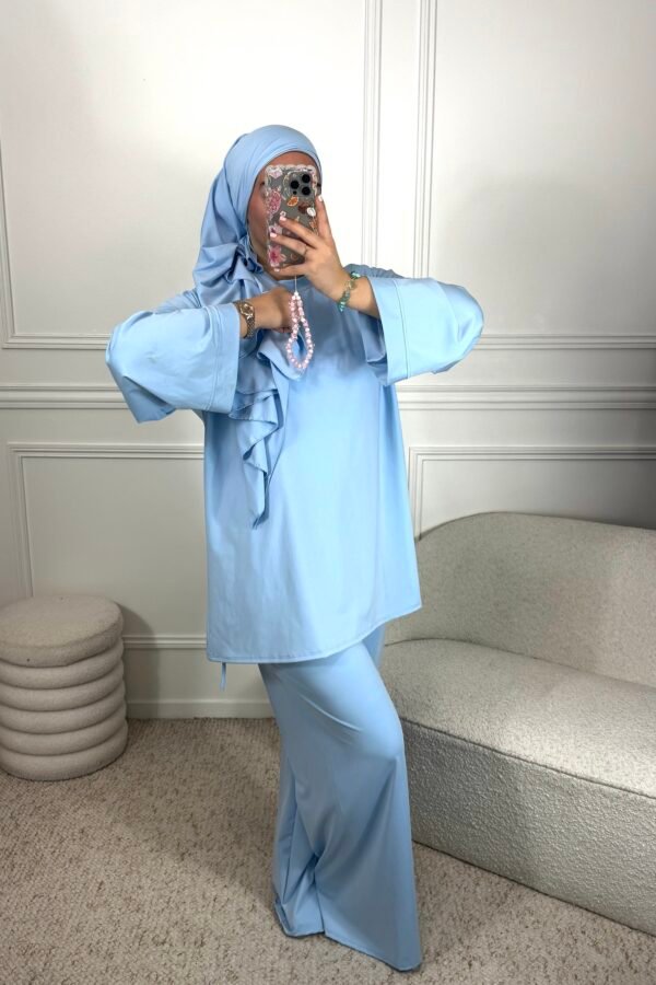 Burkini wessia – bleu bébé