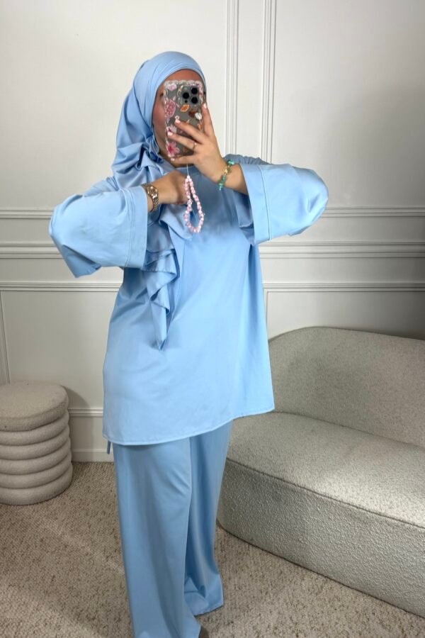 Burkini wessia – bleu bébé