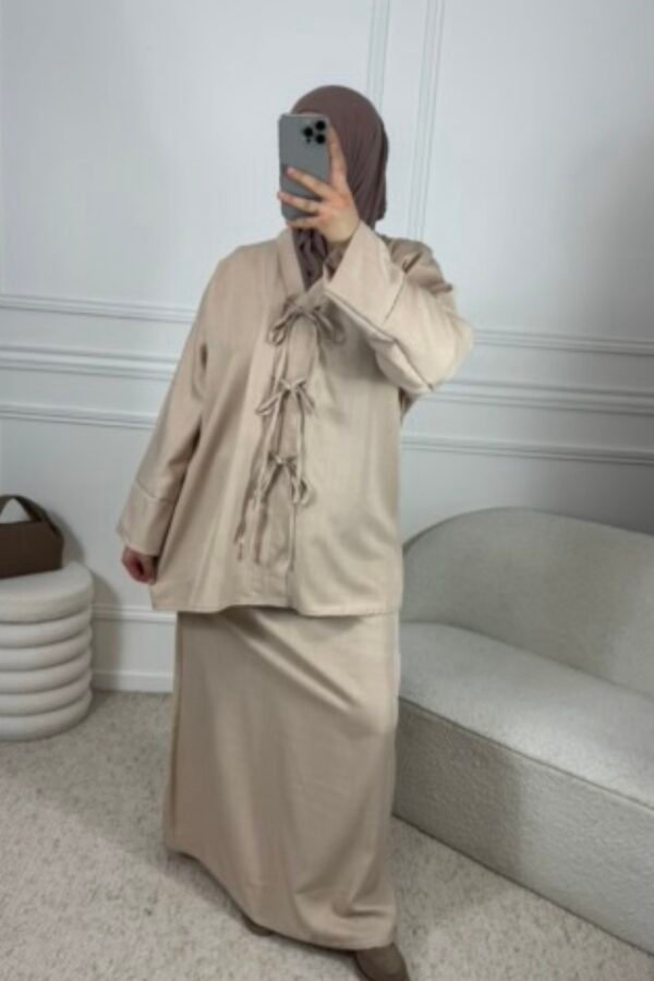 Set Raisa jupe – beige